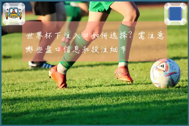 世界杯下注入口如何选择？需注意哪些盘口信息和投注细节