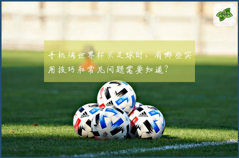 手机端世界杯买足球时，有哪些实用技巧和常见问题需要知道？