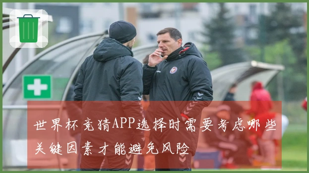 世界杯竞猜APP选择时需要考虑哪些关键因素才能避免风险